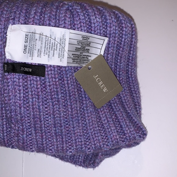 J Crew Ribbed Pom-Pom Beanie - Picture 2 of 5